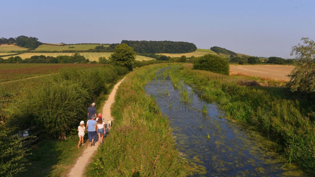 Walking in the Lincolnshire Wolds