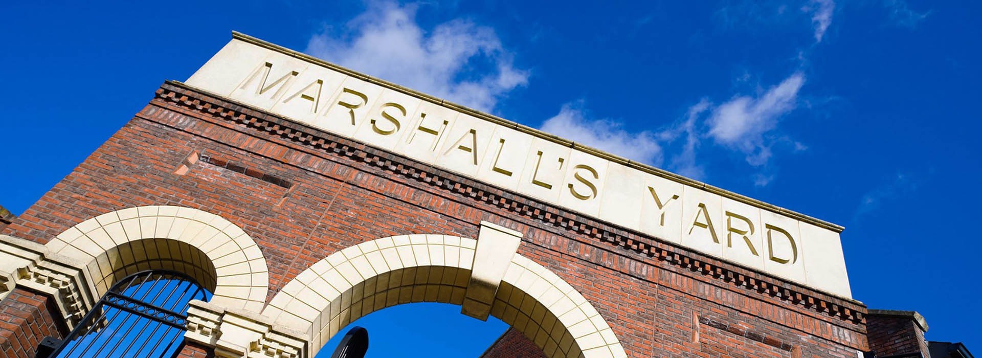Marshall’s Yard entry Marshall’s Yard entry