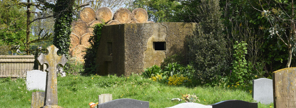 Pillbox at Frieston Church