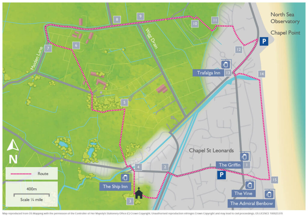 Chapel St Leonards Map