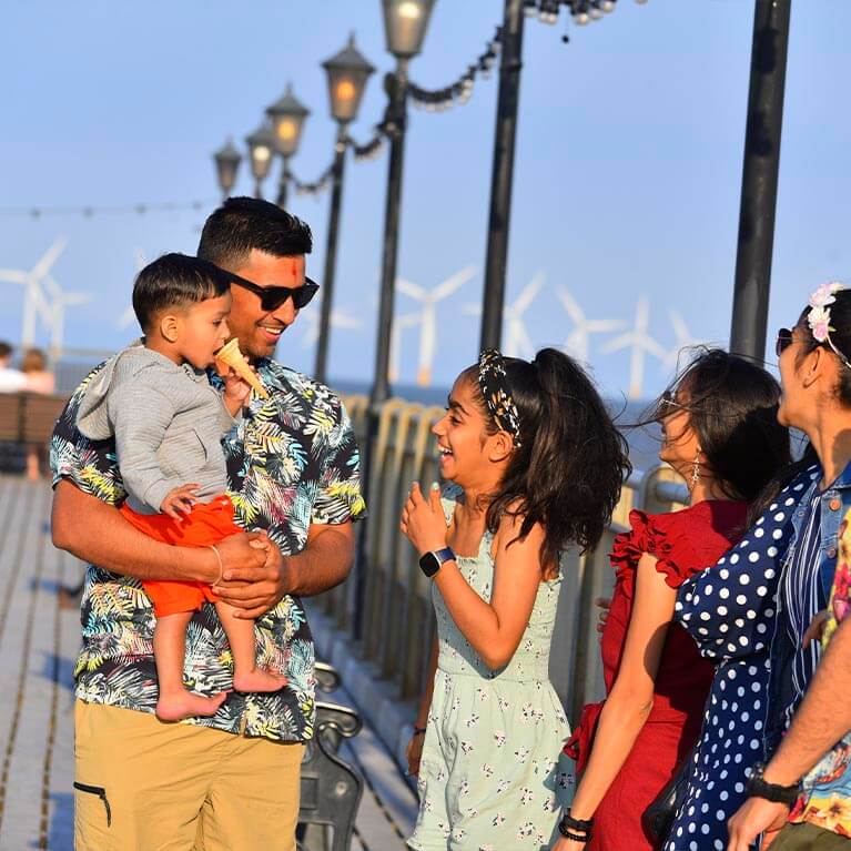 Family Skegness Pier