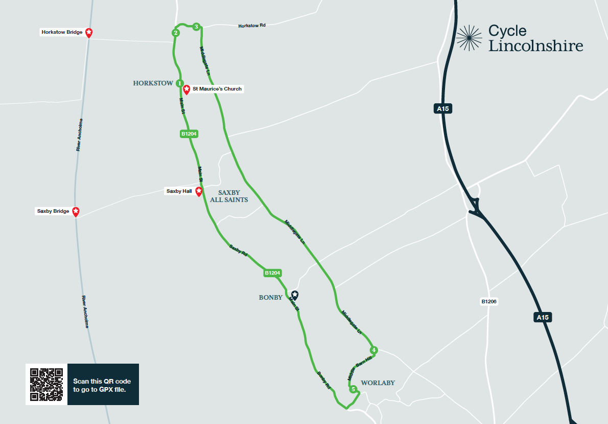 Edge of the Wolds map