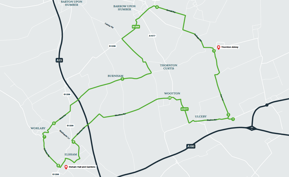 Viking Wolds View Map