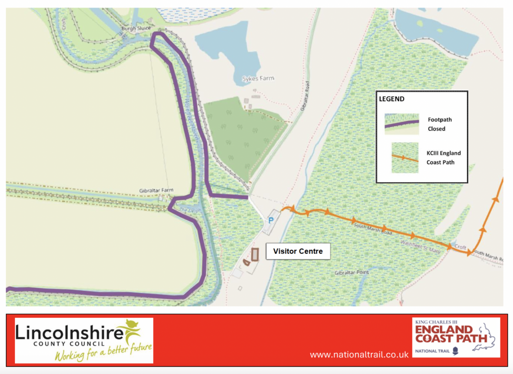River Steeping Access Closure