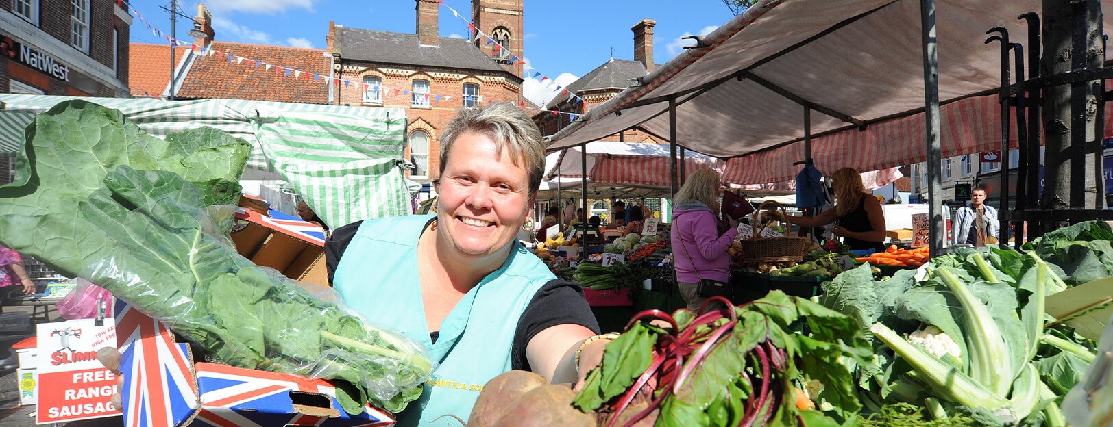 Market trader, Louth Market trader, Louth