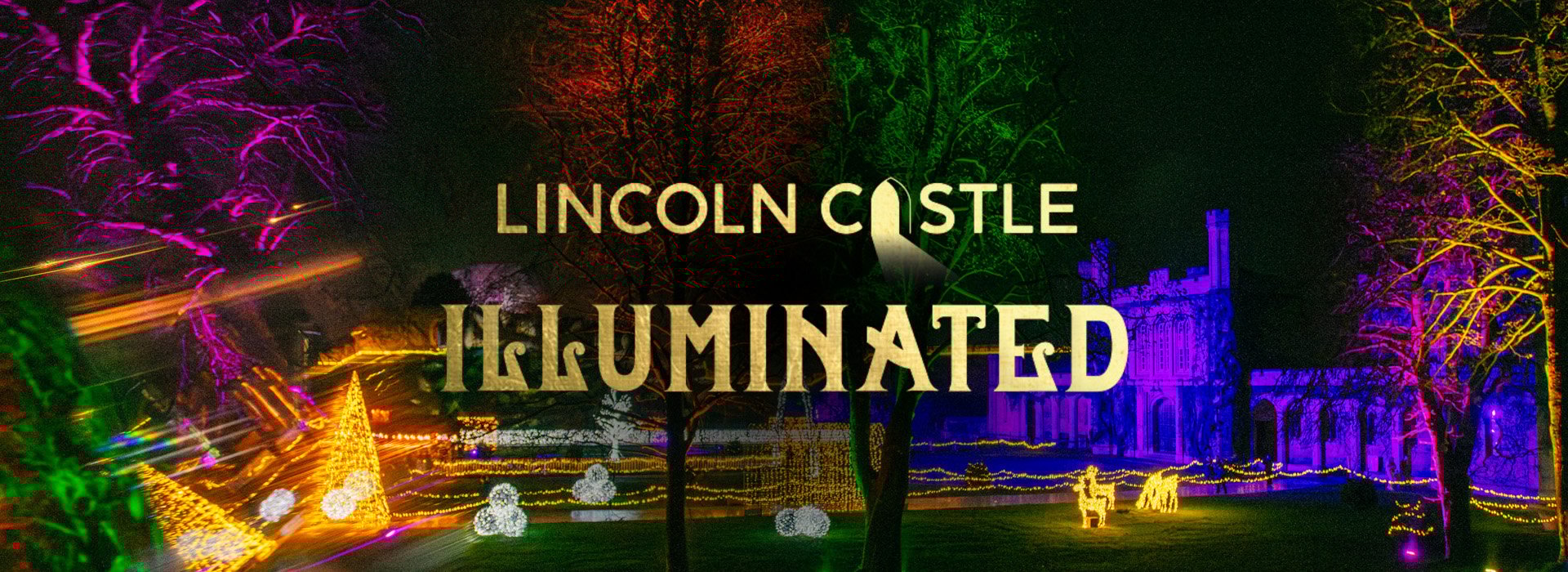 Lincoln CastIe Illuminated banner