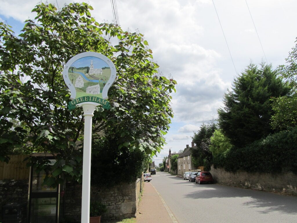 Greetham village