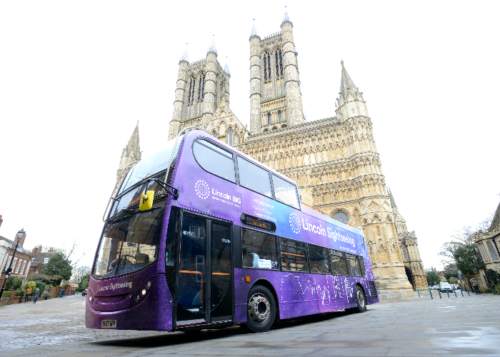 Lincoln Sightseeing Tour Bus