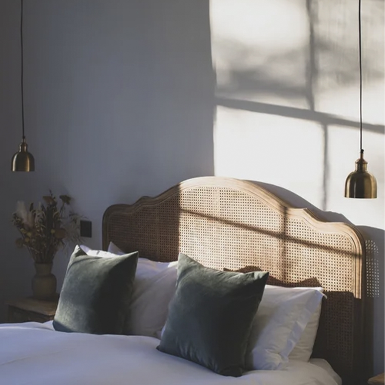 Aswarby Rectory bedroom Aswarby Rectory bedroom