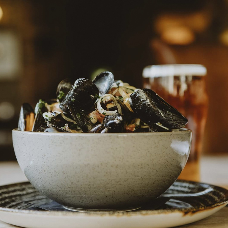 Chequers Inn mussels Chequers Inn mussels