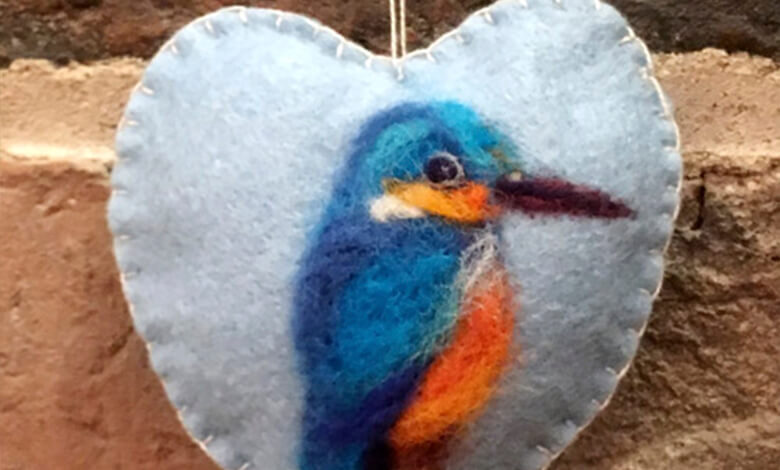 Big Sky Alpacas needle felting