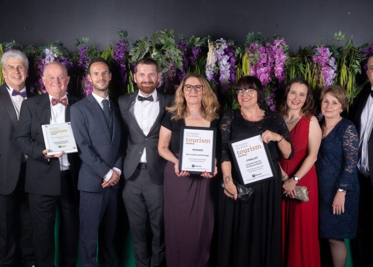 Ibcc dlta2023 winner International Bomber Command Centre, Destination Lincolnshire Tourism Award Winners 2023