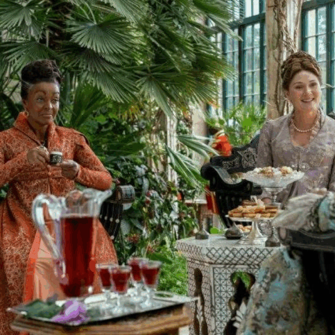 Netflix's Queen Charlotte, filmed at The National Trust's Belton House in Lincolnshire.