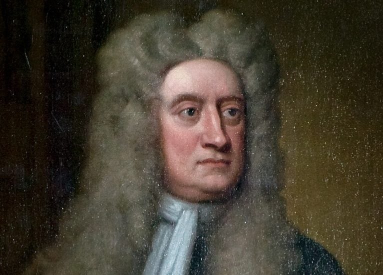 Isaac Newton by Godfrey Kneller, Grantham collection