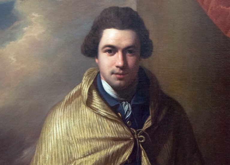 Joseph Banks by Benjamin West, Usher