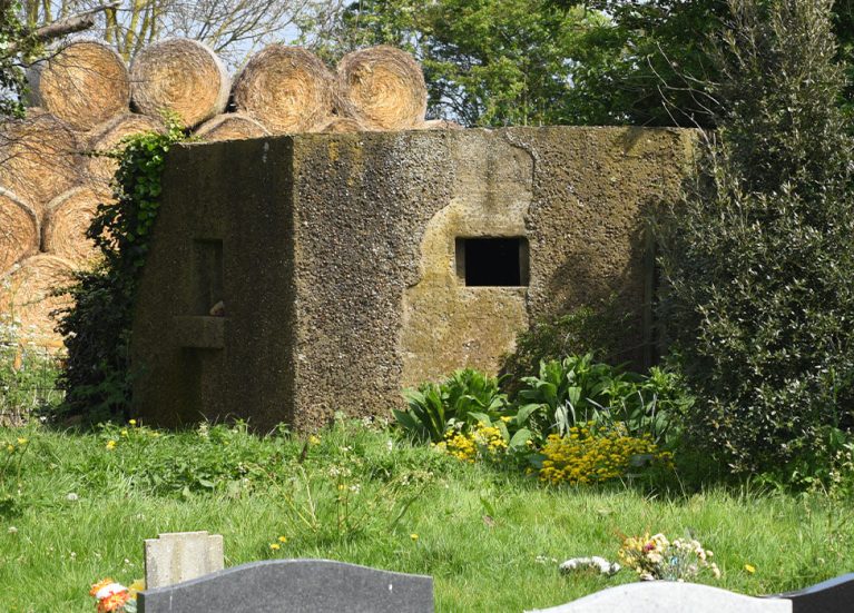 Pillbox at Frieston Church