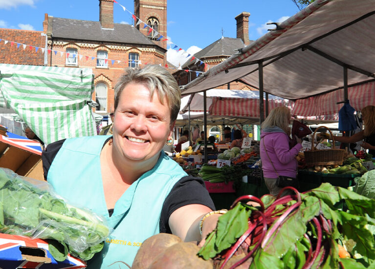 Market trader, Louth