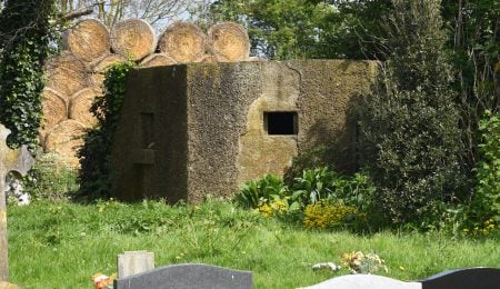 Pillbox at Frieston Church