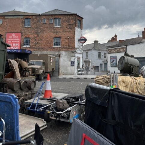 Set Jetting in Lincolnshire. Netflix Series Bodies filming at Grimsby Docks