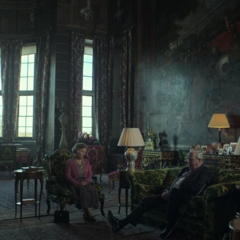 The Crown filmed at Burghley House in Lincolnshire.