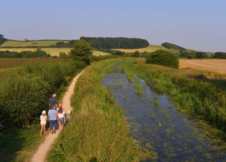 Walking in the Lincolnshire Wolds