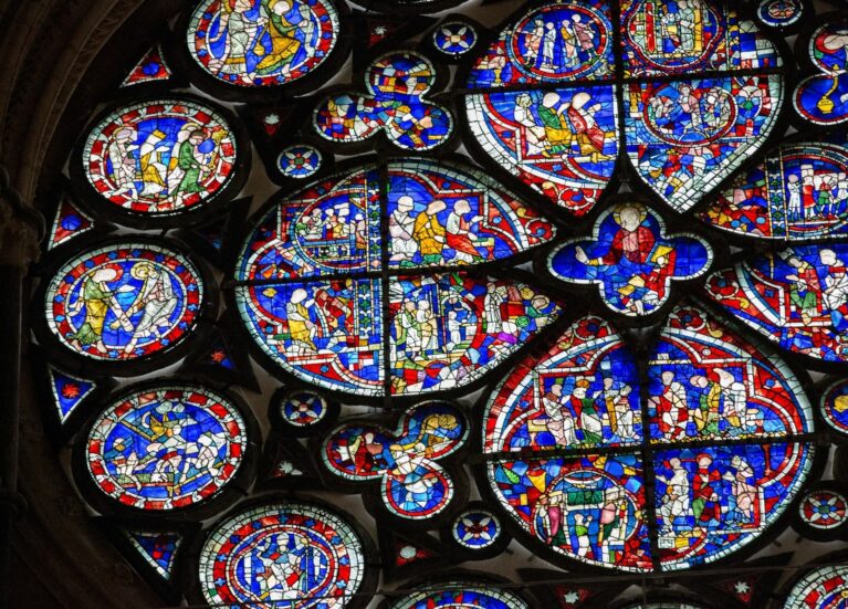 Lincoln Cathedral Stained Glass Window